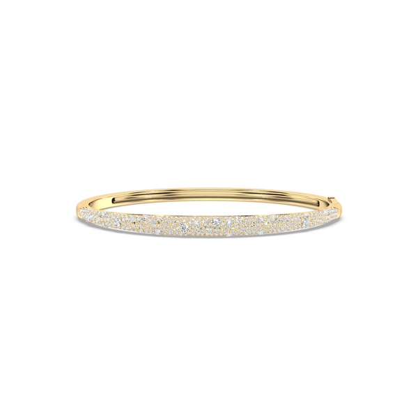 Ciel Lab Grown Diamond Hinged Bangle Bracelet