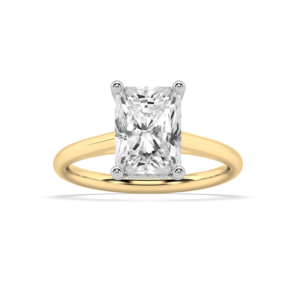 Isabella Cathedral Lab Grown Diamond Engagement Ring