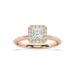 Romy Knife Edge lab grown diamond Engagement Ring