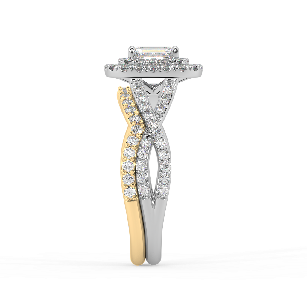 Amèlie Twist lab grown diamond Engagement Ring