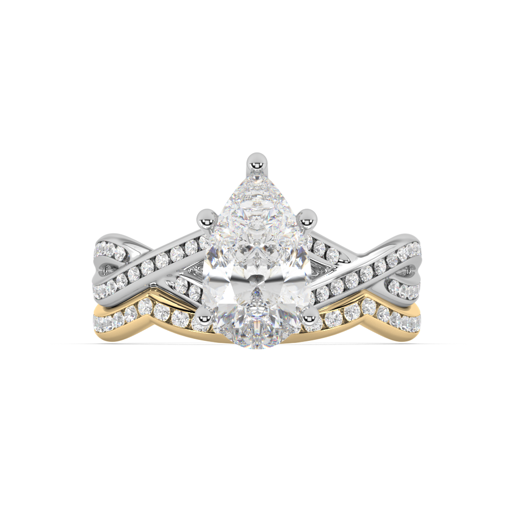 Amèlie Twist lab grown diamond Engagement Ring