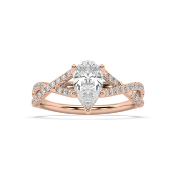 Amelie Ring - Natural Mined Diamond Ring