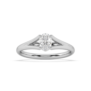 Margot Split lab grown diamond Engagement Ring