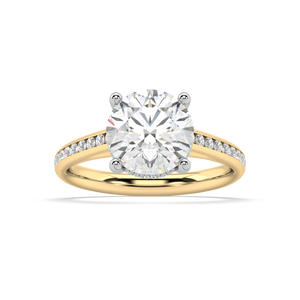 Isabella Cathedral lab grown diamond Engagement Ring