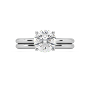 Camille Classic natural mined diamond Engagement Ring