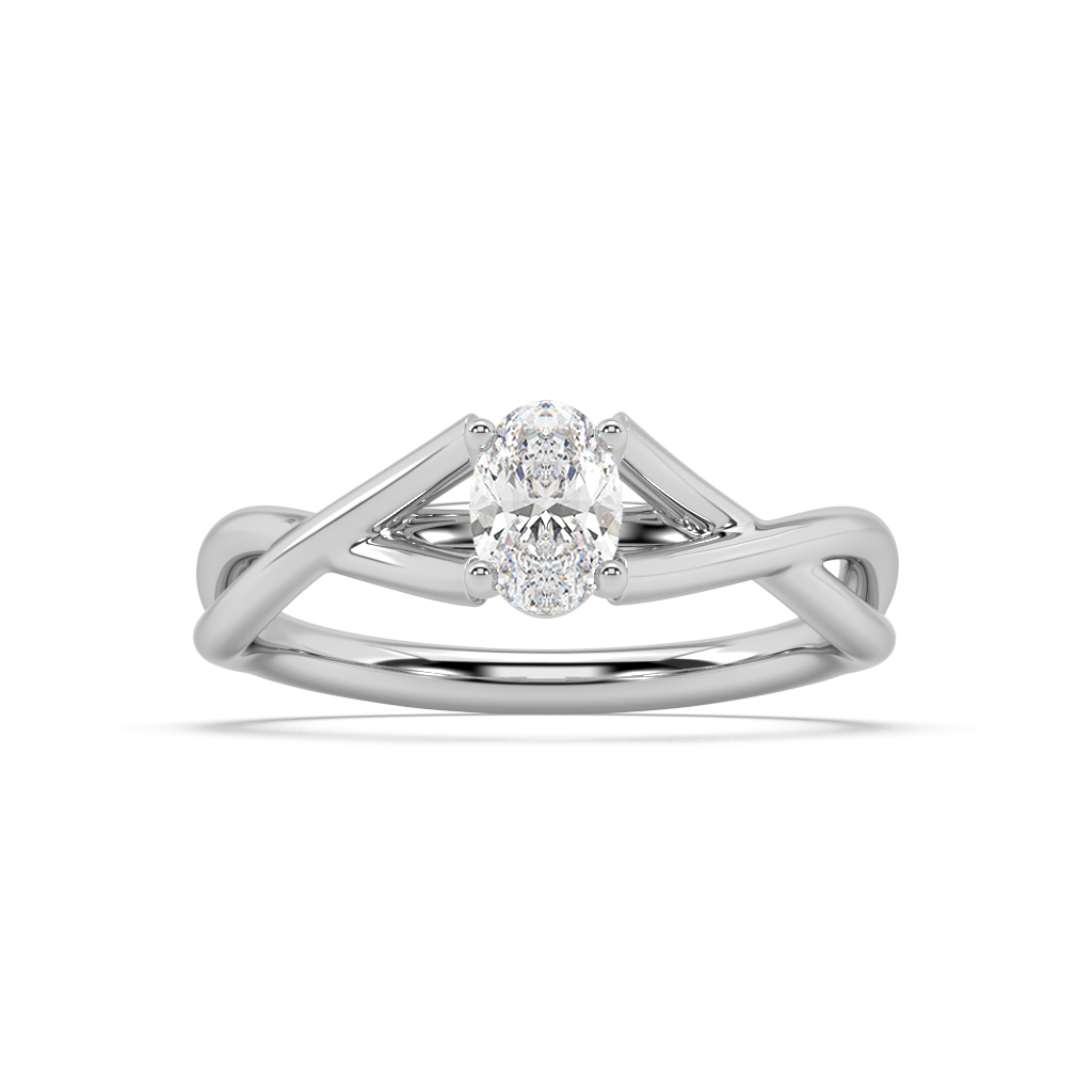 Amèlie Twist lab grown diamond Engagement Ring