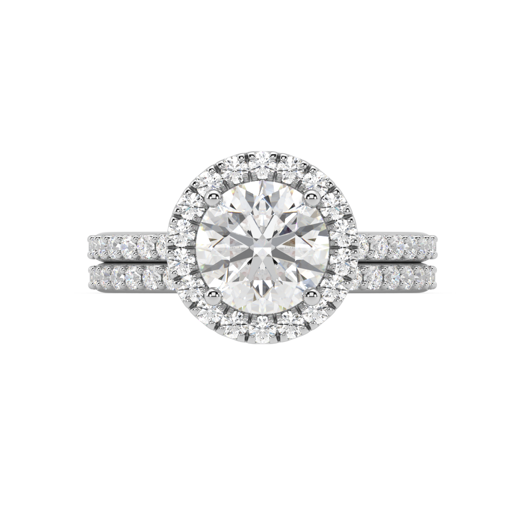 Camille Classic natural mined diamond Engagement Ring