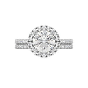 Camille Classic natural mined diamond Engagement Ring