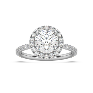 Camille Classic natural mined diamond Engagement Ring