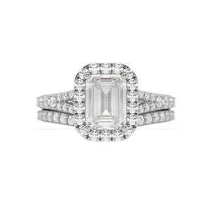 Margot Split lab grown diamond Engagement Ring