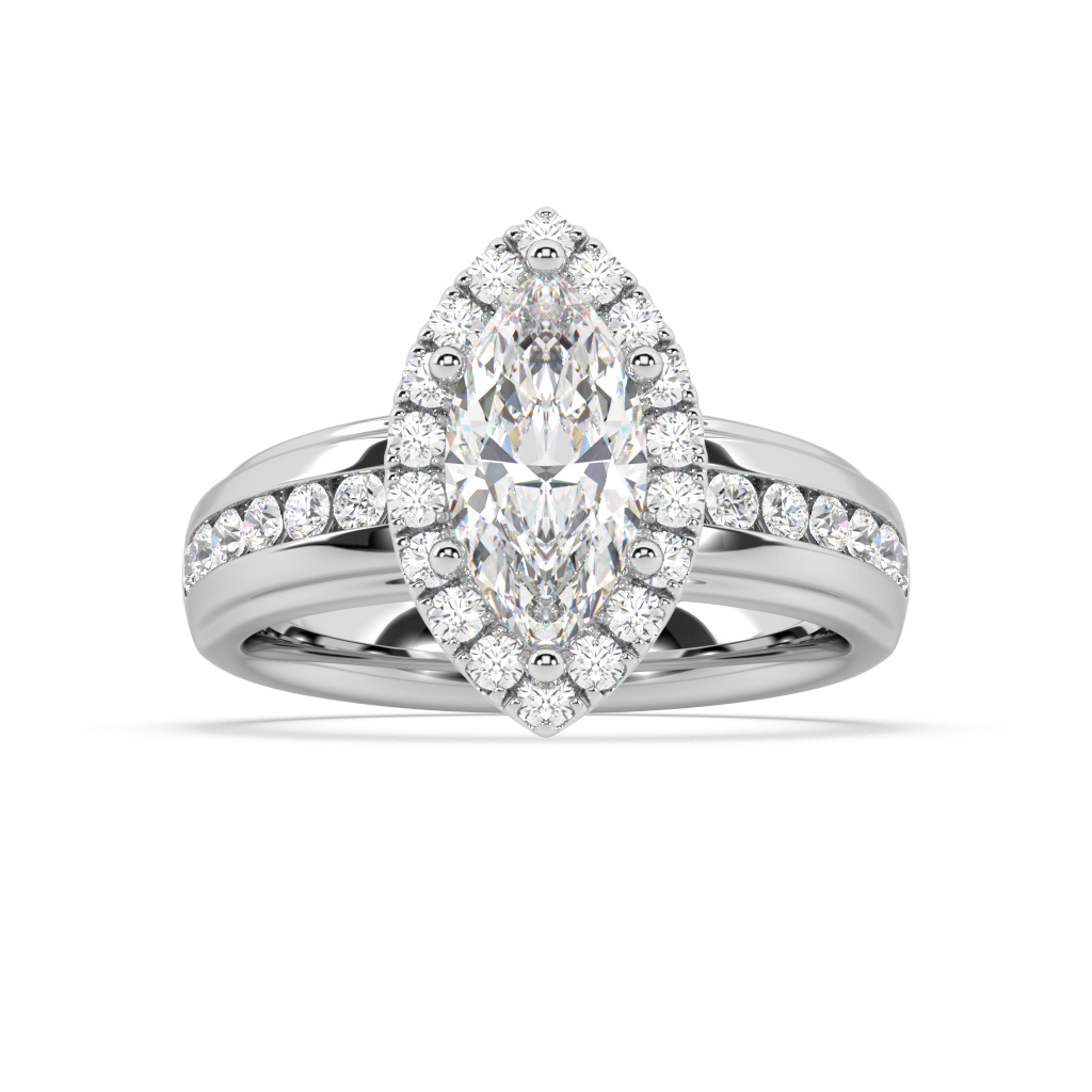 Tiffany Bold lab grown diamond Engagement Ring