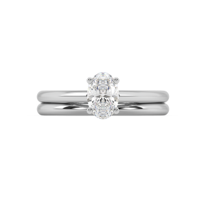 Isabella Cathedral lab grown diamond Engagement Ring