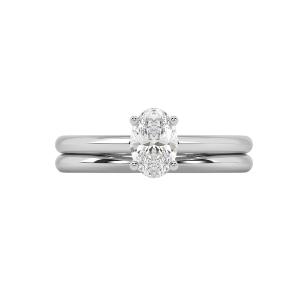 Isabella Cathedral lab grown diamond Engagement Ring