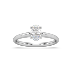 Isabella Cathedral lab grown diamond Engagement Ring