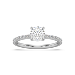 Camille Classic natural mined diamond Engagement Ring