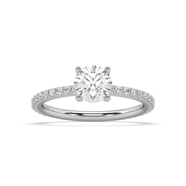 Camille Classic natural mined diamond Engagement Ring